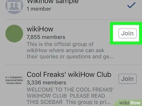 Jiunge na Vikundi kwenye Facebook Hatua ya 5