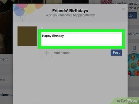 Create a Birthday Card on Facebook Step 22