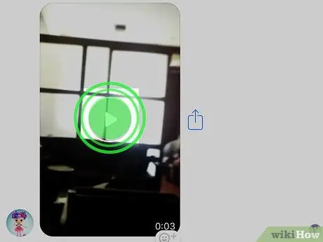 Ruani videot nga Facebook Messenger në Kamera Roll Hapi 9