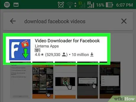 Simpan Video Facebook Langkah 15