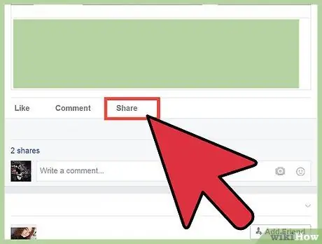 Posta om på Facebook Steg 5