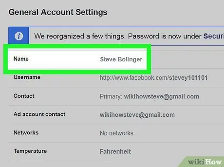 Ändern Sie Ihren Namen auf Facebook Schritt 15