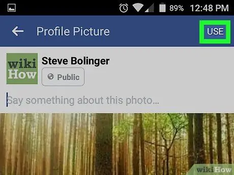 Change Your Facebook Profile Picture Without Cropping on Android Step 9