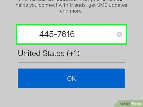 Change Your Facebook Messenger Phone Number Step 5