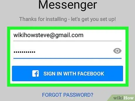 Android Adım 2'de Facebook Messenger'da Arkadaş Olmayanlardan Gelen Mesajları görün