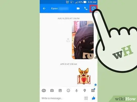 Hloov Sib Tham Xim thiab Emoji hauv Facebook Messenger Kauj Ruam 2