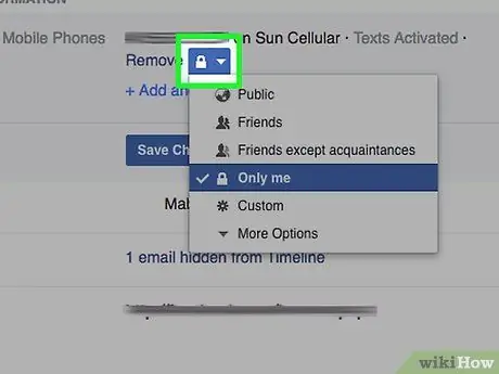 Facebook Adım 15'te Telefon Numaranızı Gizleyin