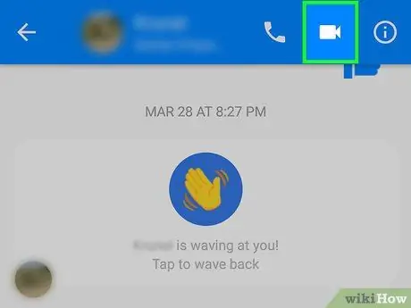 Koristite video efekte Facebook Messengera na Androidu Korak 3