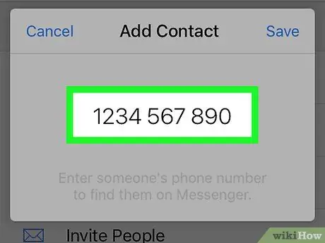 Aggiungi amici e contatti in Facebook Messenger Passaggio 10