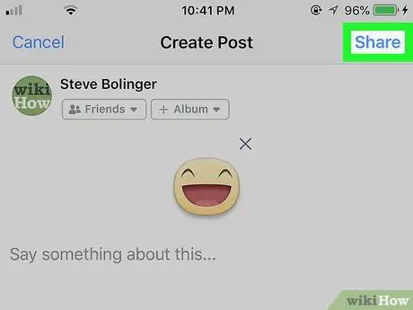 Gebruik Emoticons op Facebook Stap 13