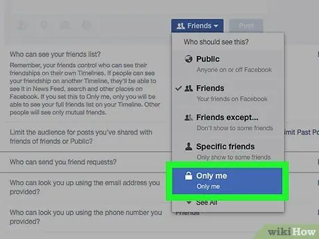 Make Facebook Private Step 27