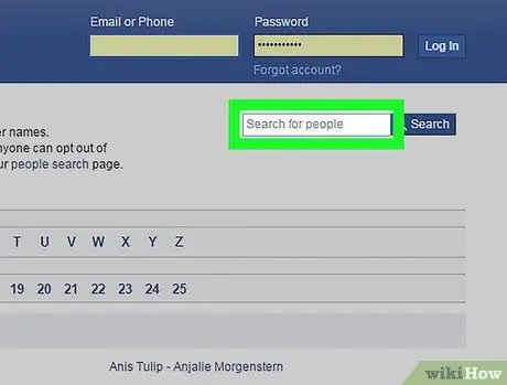 Mireu un perfil de Facebook sense registrar-vos Pas 3