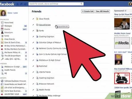 หาเพื่อนบน Facebook ขั้นตอนที่ 6