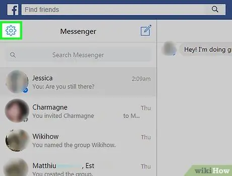 'Ocultar "Activo ahora" en Facebook Messenger Paso 8