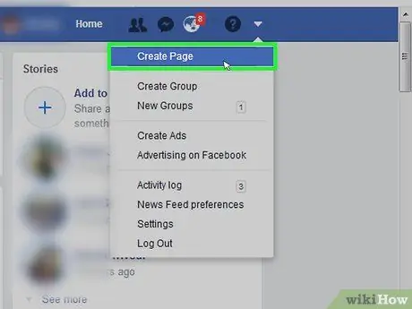 Kreirajte Facebook stranicu obožavatelja Korak 3