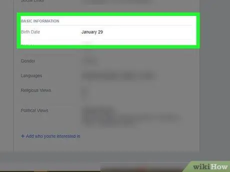 Hide Your Birthday on Facebook Step 24