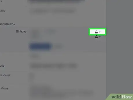 Skjul bursdagen din på Facebook Trinn 26