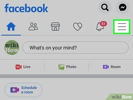 Peida vastastikused sõbrad Facebookis Androidis 2. samm