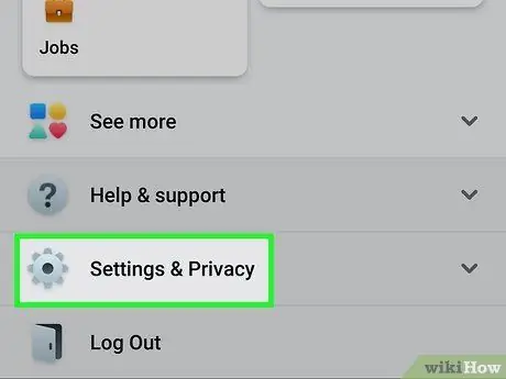 Hide Mutual Friends on Facebook on Android Step 3