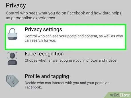 ซ่อนเพื่อนร่วมกันบน Facebook บน Android ขั้นตอนที่ 5