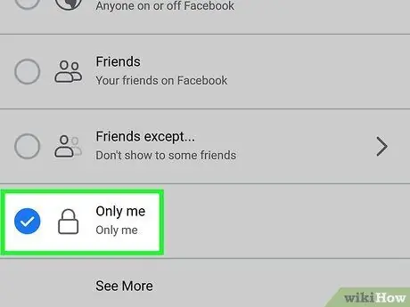 Hide Mutual Friends on Facebook on Android Step 7