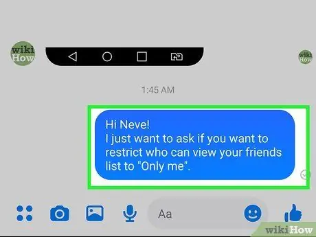 Hide Mutual Friends hauv Facebook ntawm Android Kauj Ruam 8