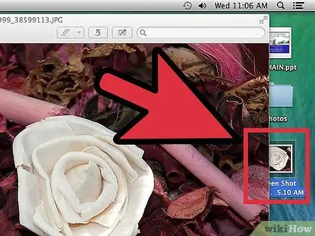 Faça uma captura de tela no Mac OS X Etapa 3