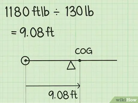 মাধ্যাকর্ষণ কেন্দ্র গণনা ধাপ 8