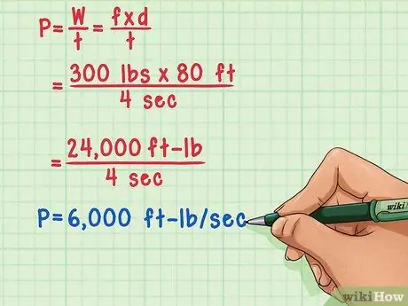 Hitungkan Output Kuasa Langkah 1