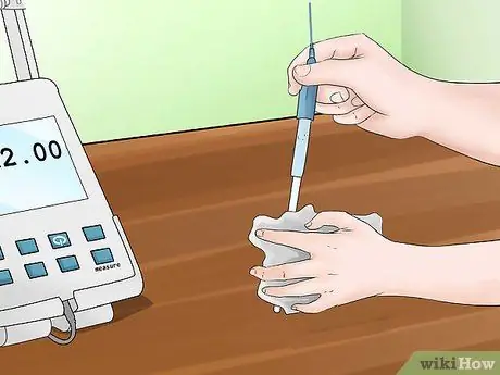 Calibrate and Use a pH Meter Step 12