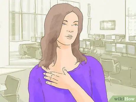 Stop Shaking when Making a Speech Step 1