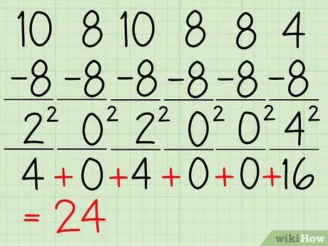 Calculate Standard Deviation Step 8