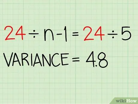 Calculate Standard Deviation Step 9