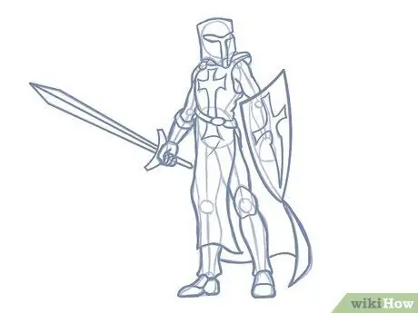 Draw a Knight Step 6