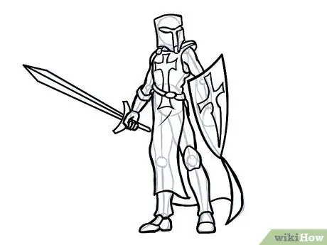 Draw a Knight Step 7