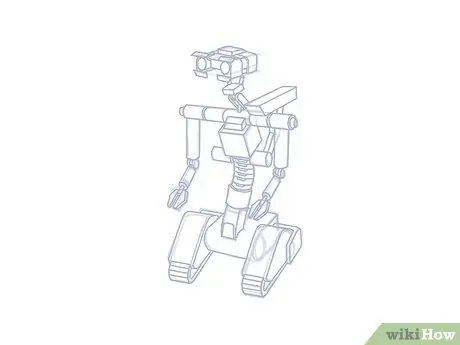 Gumuhit ng isang Robot Hakbang 10