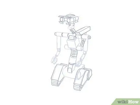 Gumuhit ng isang Robot Hakbang 9