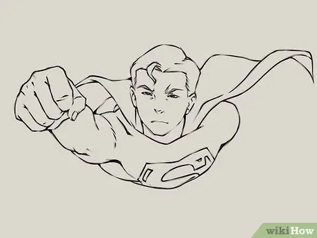 Draw Superman Step 12