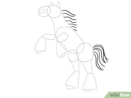 Draw a Horse Step 20