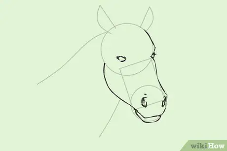 Draw a Horse Step 16