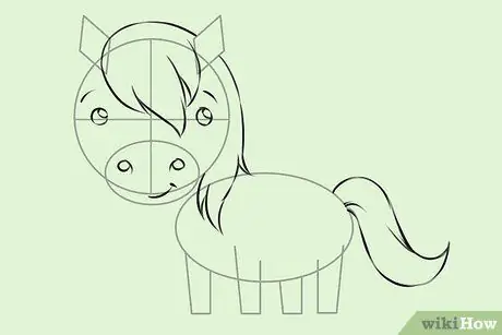 Draw a Horse Step 7