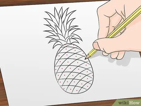 Ananas çəkin Addım 7