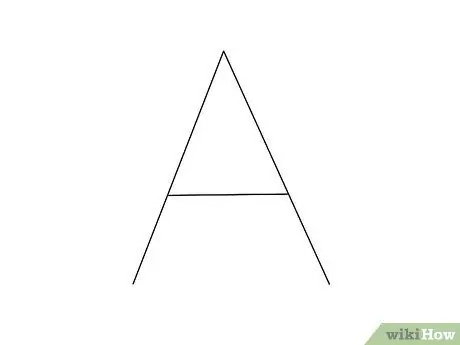 Draw 3D Letters Step 1