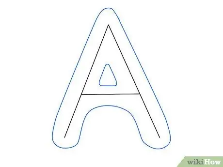 Draw 3D Letters Step 2