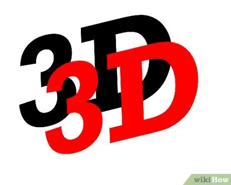 Nakreslete 3D písmena Krok 3