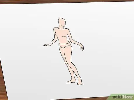 Draw a Female Body Step 6