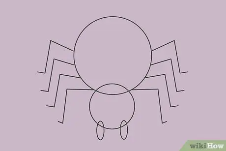 Draw a Spider Step 4