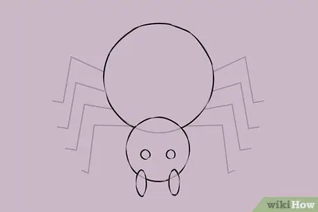 Draw a Spider Step 6