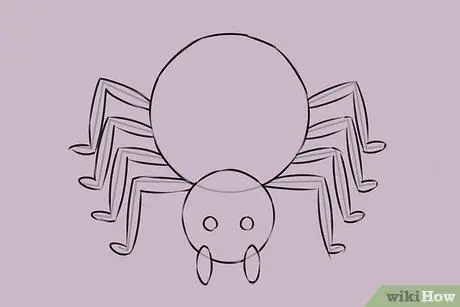 Draw a Spider Step 7