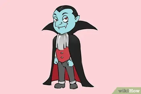 Lukiskan Vampire Langkah 11